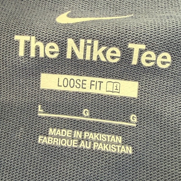 Nike Men's LeBron Max90 Strive Graphic T-Shirt Size L 100% Cotton Diffused Blue - Picture 4 of 7